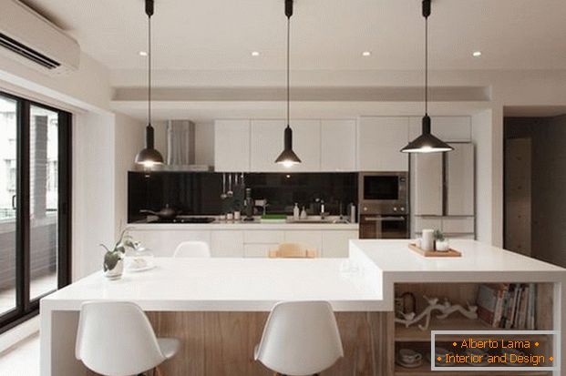 interior design of modern kitchen