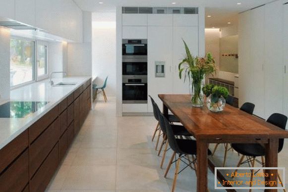 kitchen design in a photo in a modern style