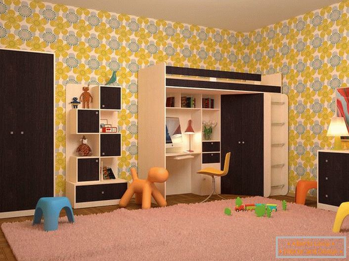 Children's room for girls