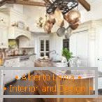 Kitchen furniture with marble worktops