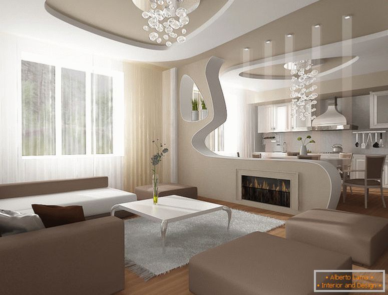Apartment design - photos of fashion trends in the interior