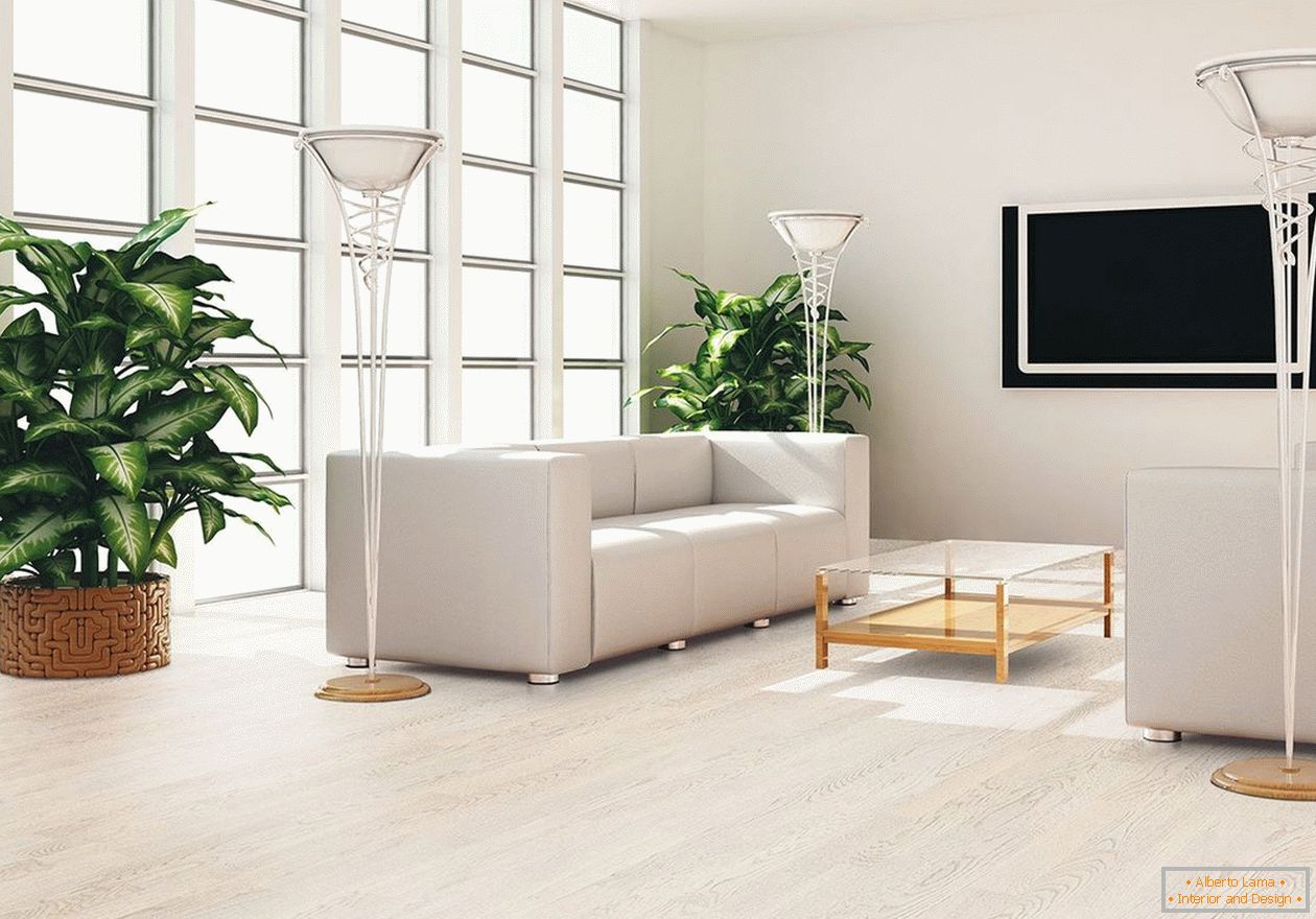 Living room в стиле минимализм