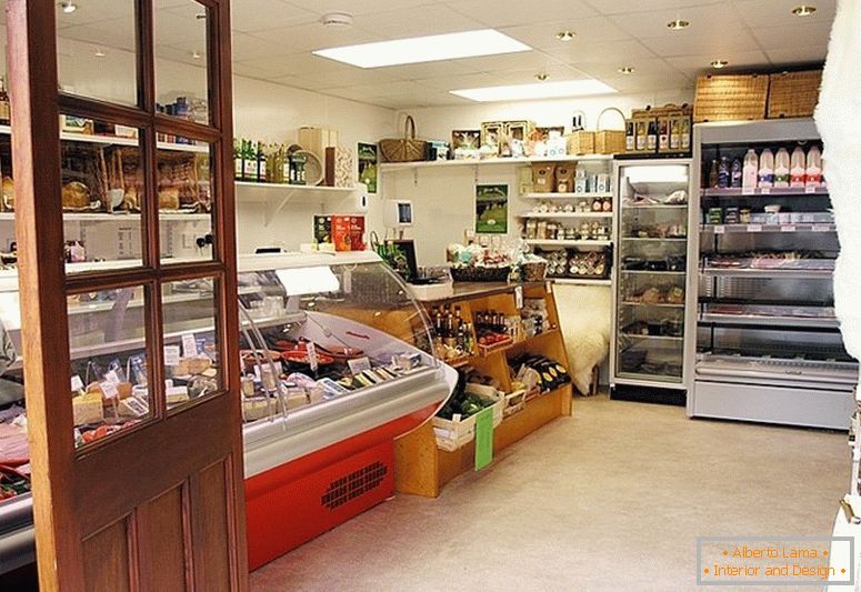 Design of a small grocery store