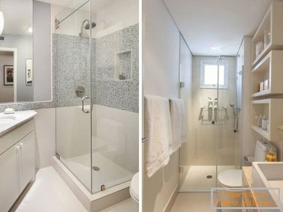 Bathroom - design photo bathroom combined with shower room