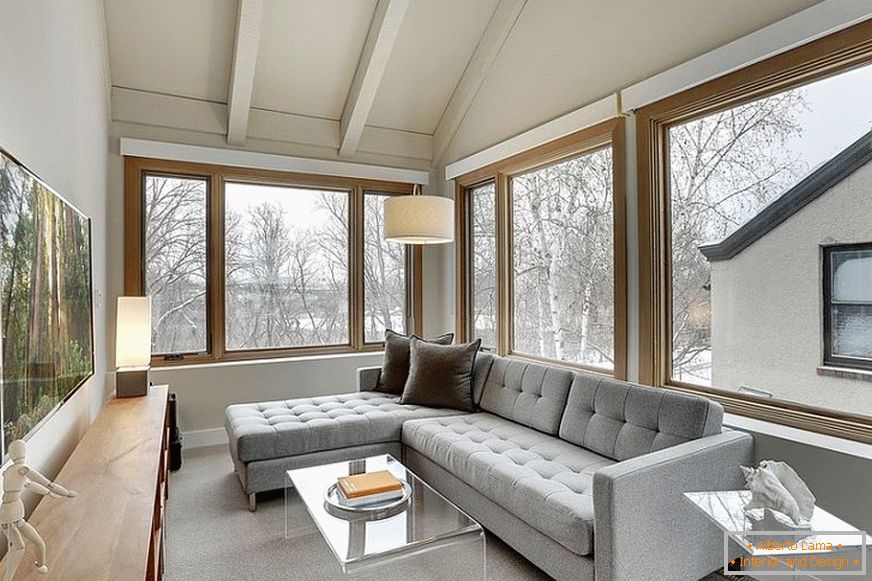 Small living room in a private house