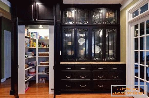 Wardrobe pantry - the idea of ​​design