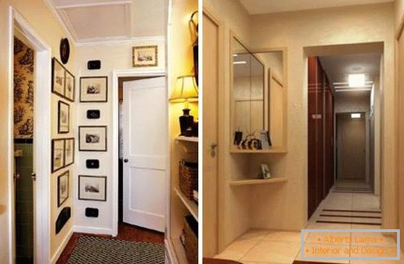 Design of small apartments Khrushchev - ideas for the design of the hallway