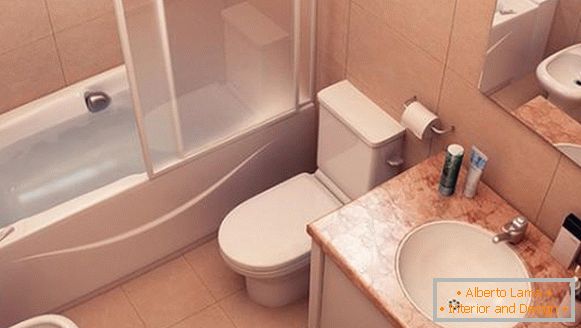 bathroom design in small apartments