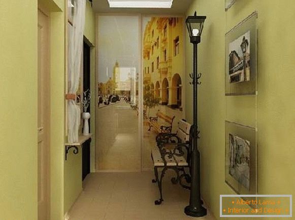 design of a small hallway, photo 1
