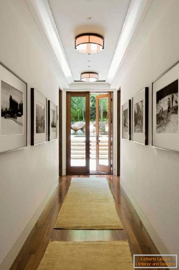 long hallway design, photo 7