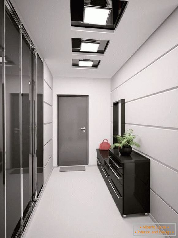 design of a small hallway, photo 9