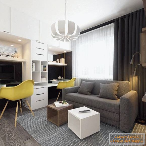 one-bedroom-apartment-40-sq-m-small-living room