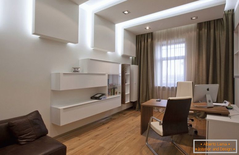 Design of ceilings from plasterboard - 140 photos of ideas