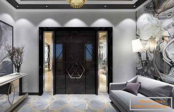 large hallway in a private house design photo, photo 27