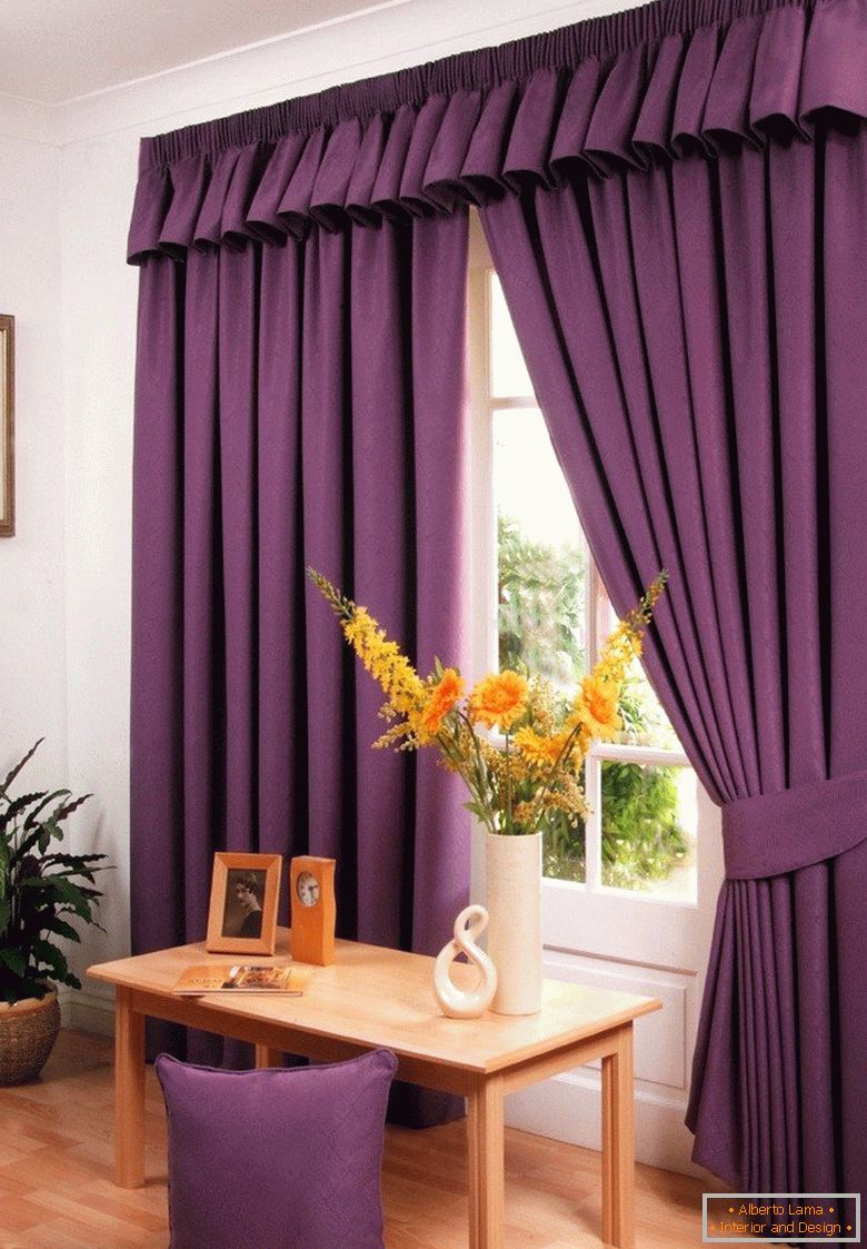 Curtains with Lambrequins