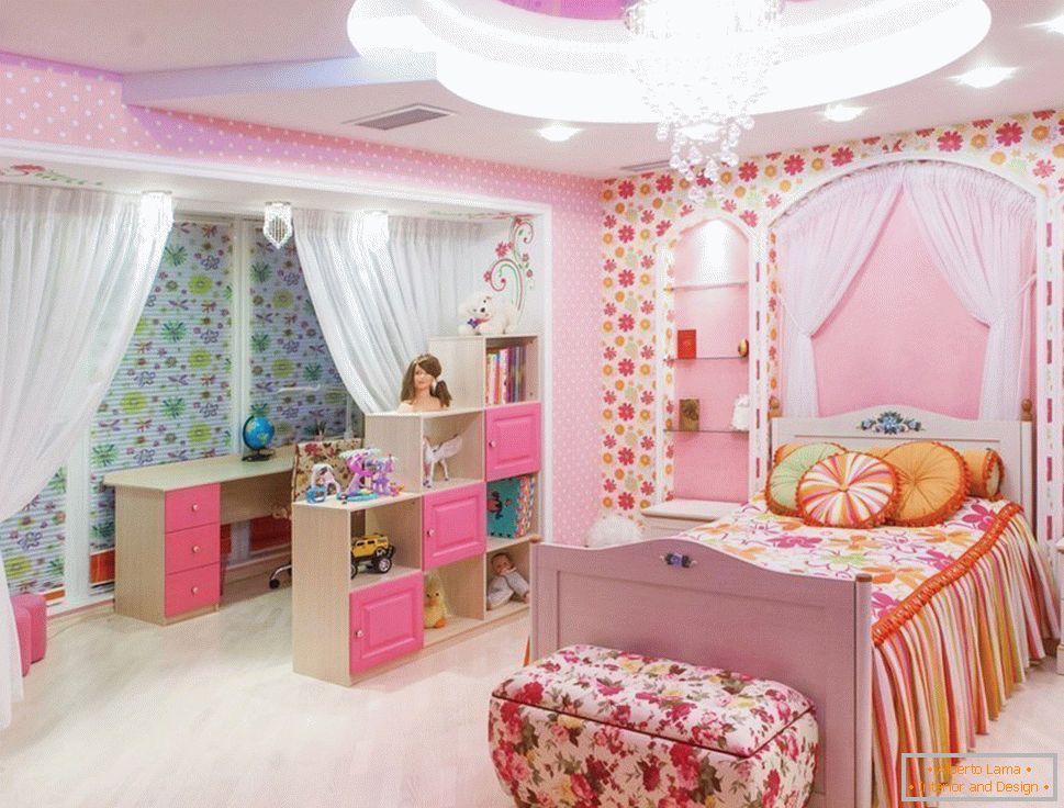 Colorful interior for children