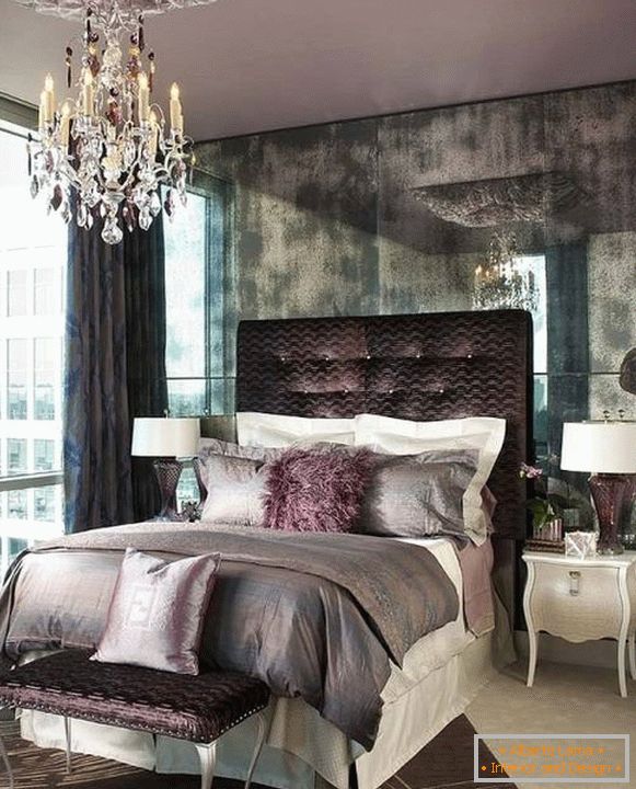 Glamorous luxury in the bedroom