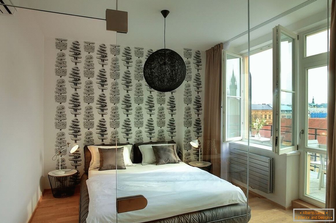 Bedroom in Art Nouveau style