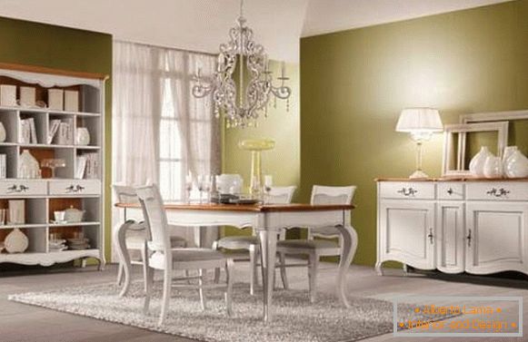Design of dining room - furniture Cellini from Betamobili