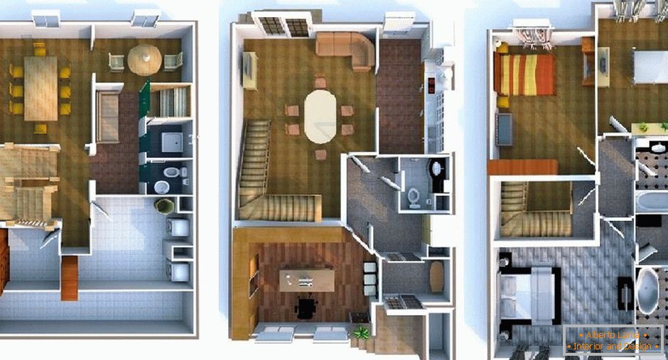 Townhouse layout