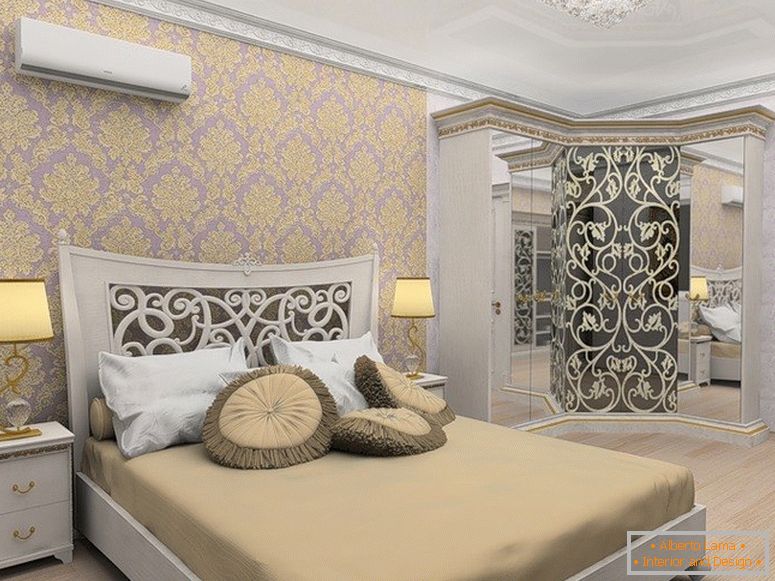 Luxurious bedroom decor