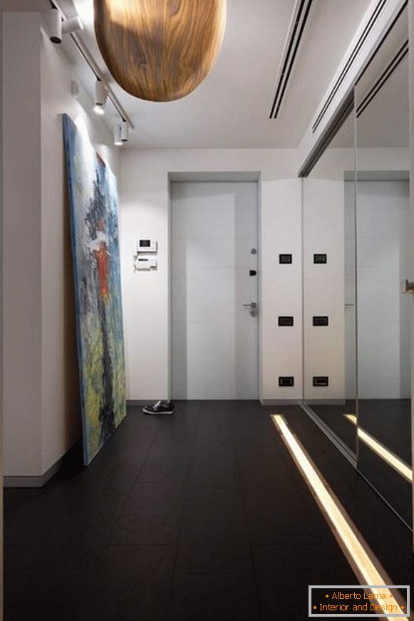 modern design ideas of a narrow hallway, photo 26