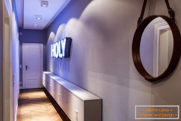 narrow small hallway in Khrushchev design photo, photo 32