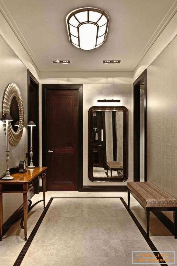 hallway design in the apartment ideas photo is narrow, photo 36