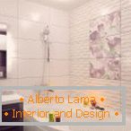Beautiful design with corner bath