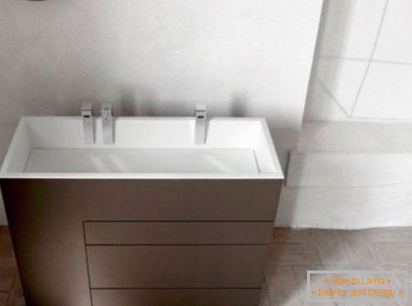 Washbasin and bathroom furniture Milldue