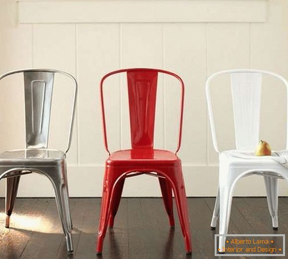 designer metal chairs, photo 42