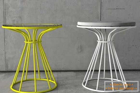 designer metal chairs, photo 45