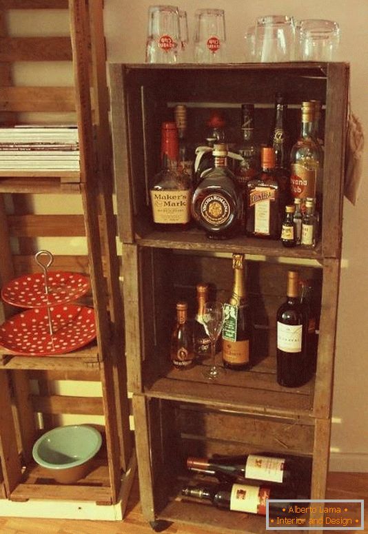 The original idea for a mini bar