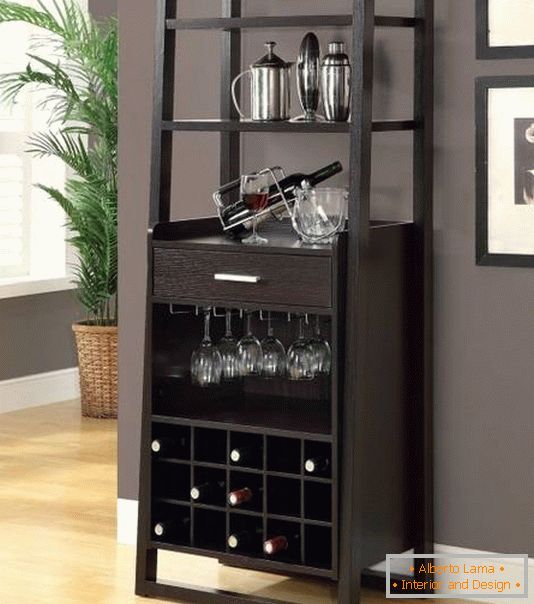 Stylish home bar