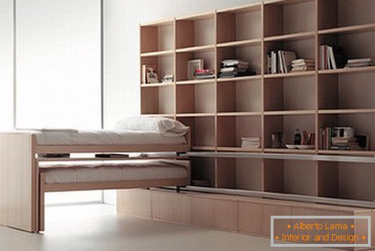 Single-color furniture set in the living room