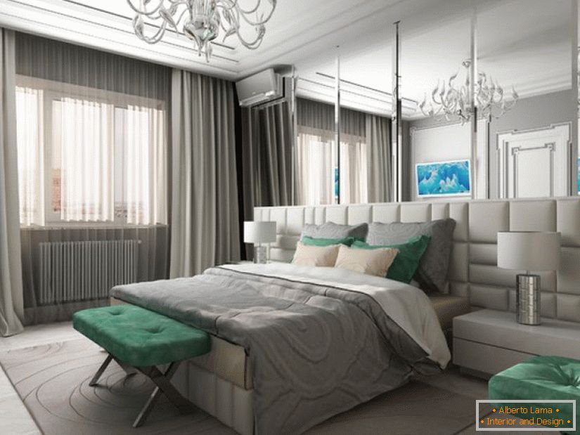 Bedroom in European style