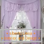 Light-lilac curtains