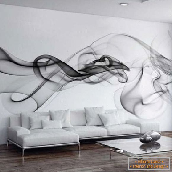 Wall Mural 3d in the living room, photo 36