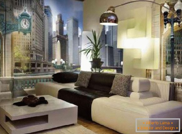 Wall Mural 3d in the living room, photo 38