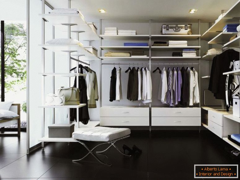 Wardrobe 2 sq. m. m. - a photo of interesting design options