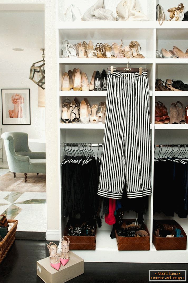 Wardrobe from the pantry - photo ideas how to turn a pantry