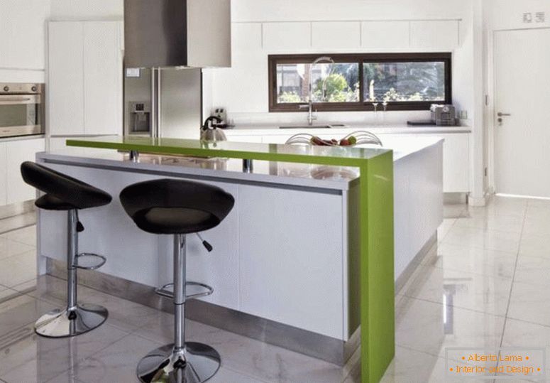 comely-white-kitchen-bar-set-with-decorative-black-stools-also-green-bar-table-accent-inspiration