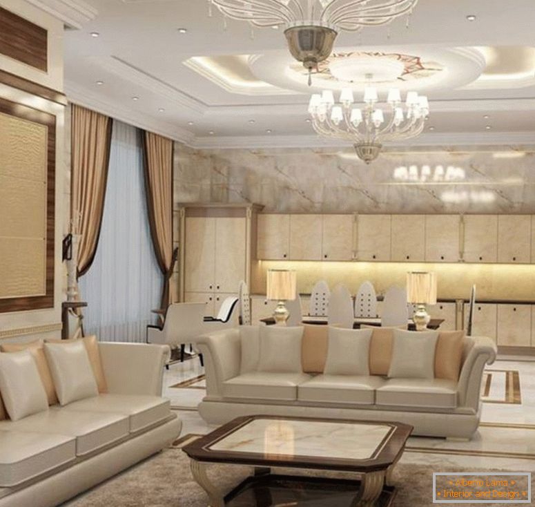 Living room in italian style - 75 photos of design ideas