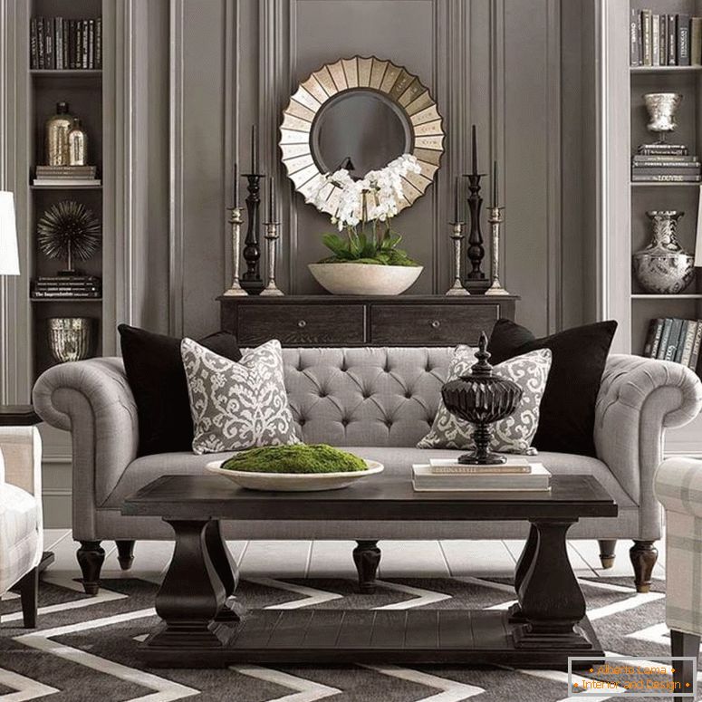modern-chesterfield-sofa-in-traditional-grey-living-room-designhomeas-com