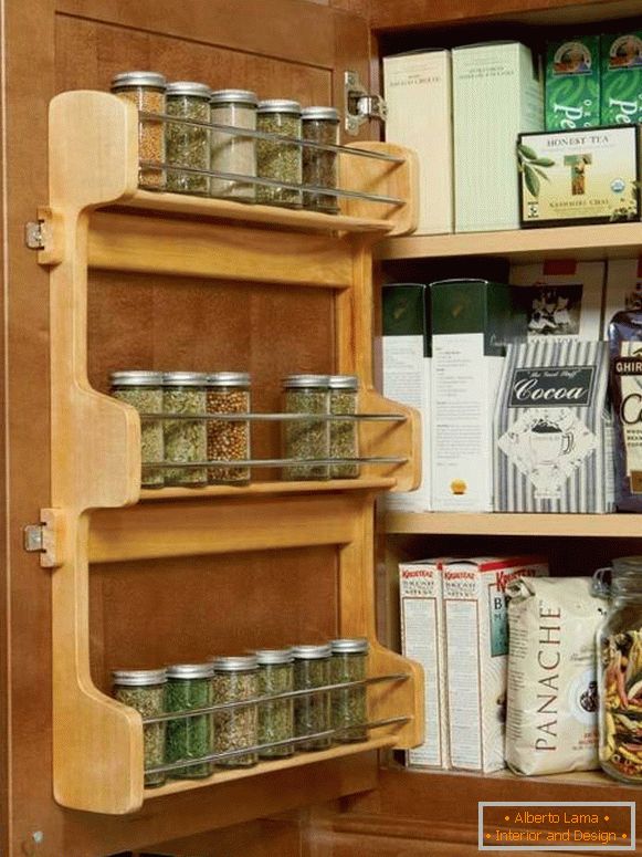 Nadvernaya shelf for spices