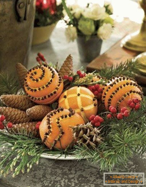 Fruit Decoration for New Year