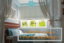Ideas for design of a narrow bedroom