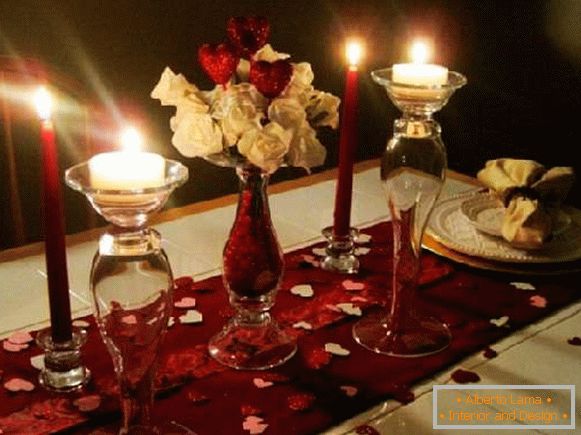 decor for a romantic evening, photo 5