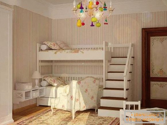 interior of a small children's room for two children, photo 57