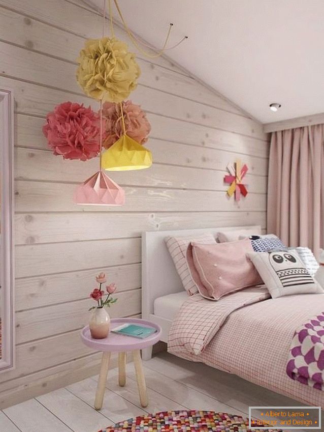 Bedroom decor with textiles